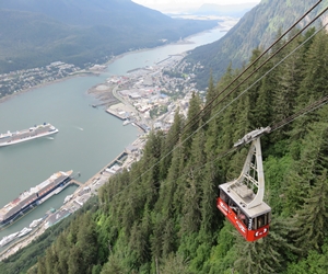 Mount Juneau and Mount Roberts